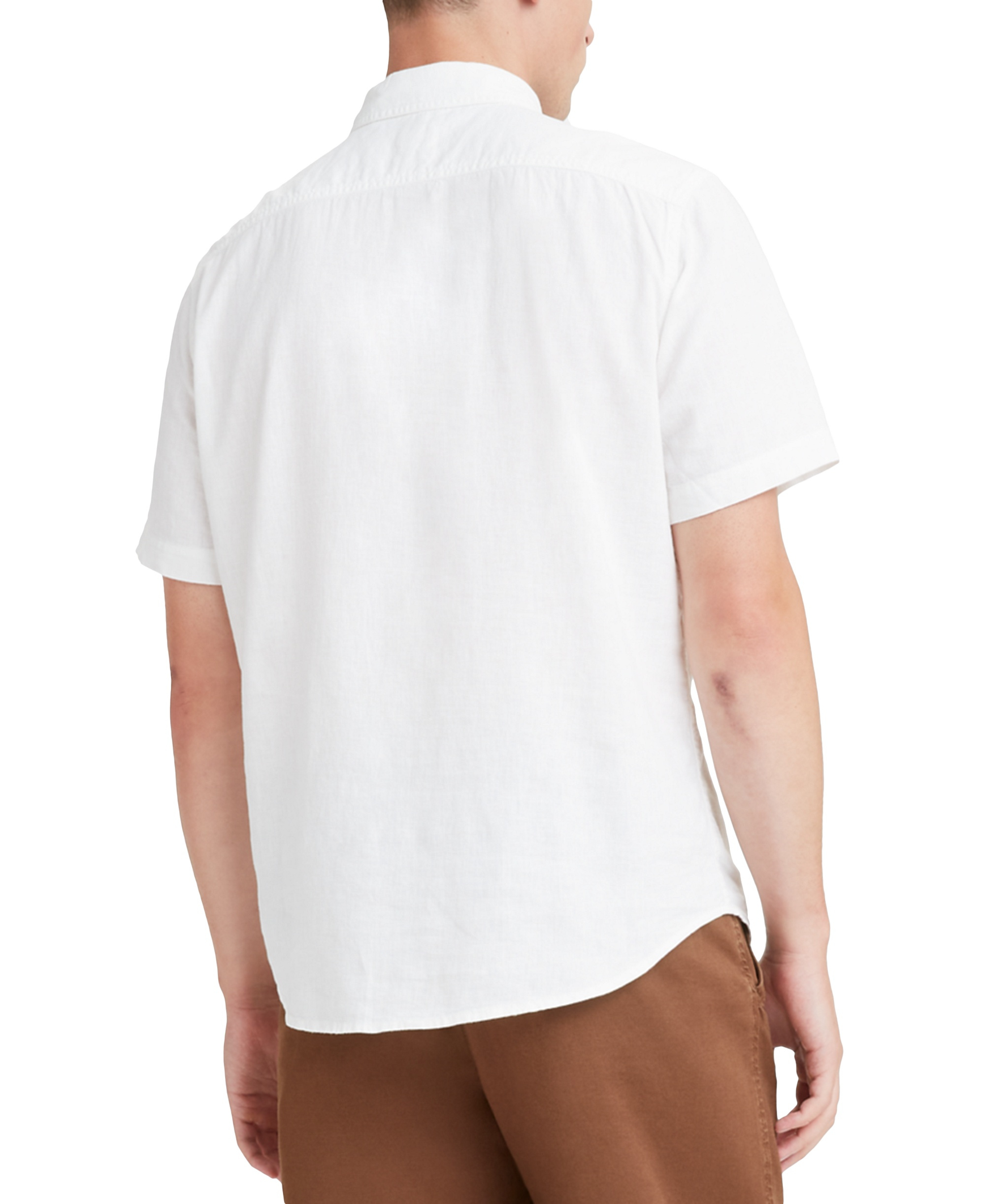 Levi's Men's Classic Pocket Short-Sleeve Shirt - Bright White