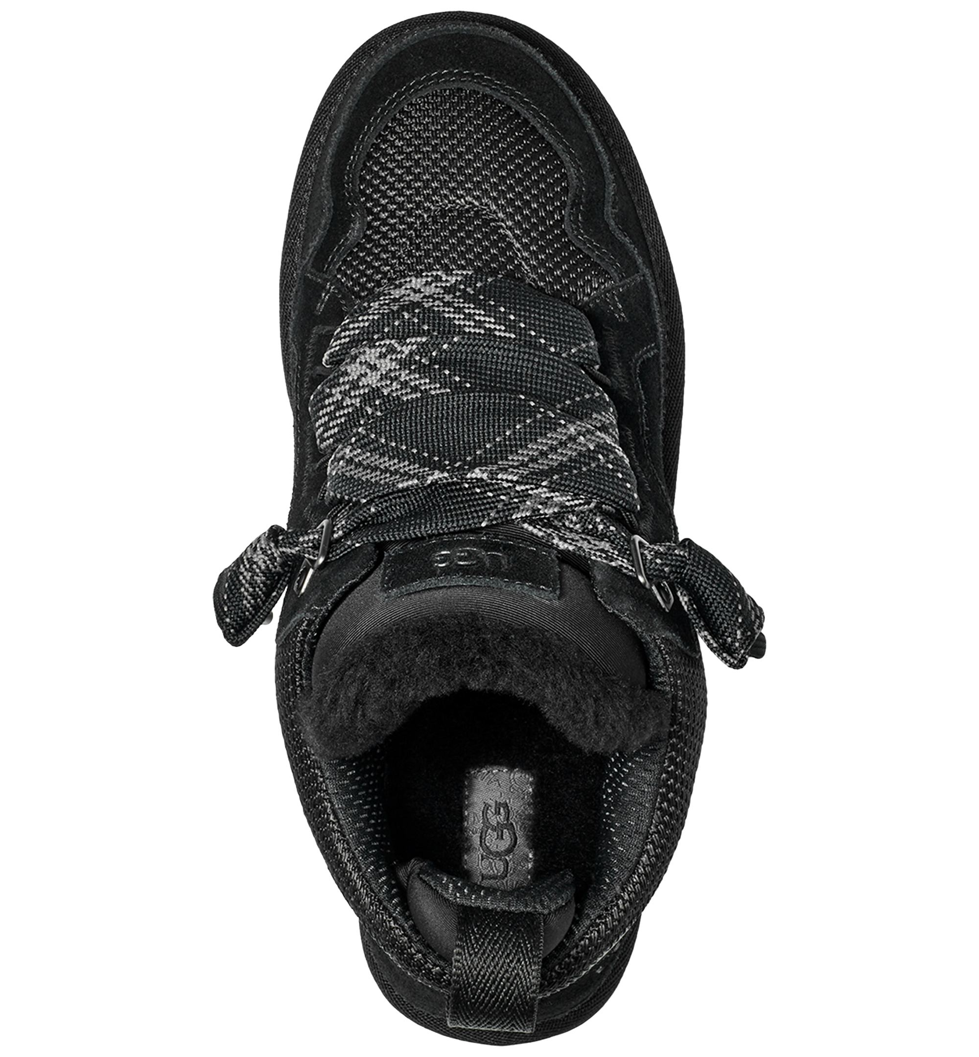 UGG® Women's Lowmel Lace-Up Sneaker Booties - Black