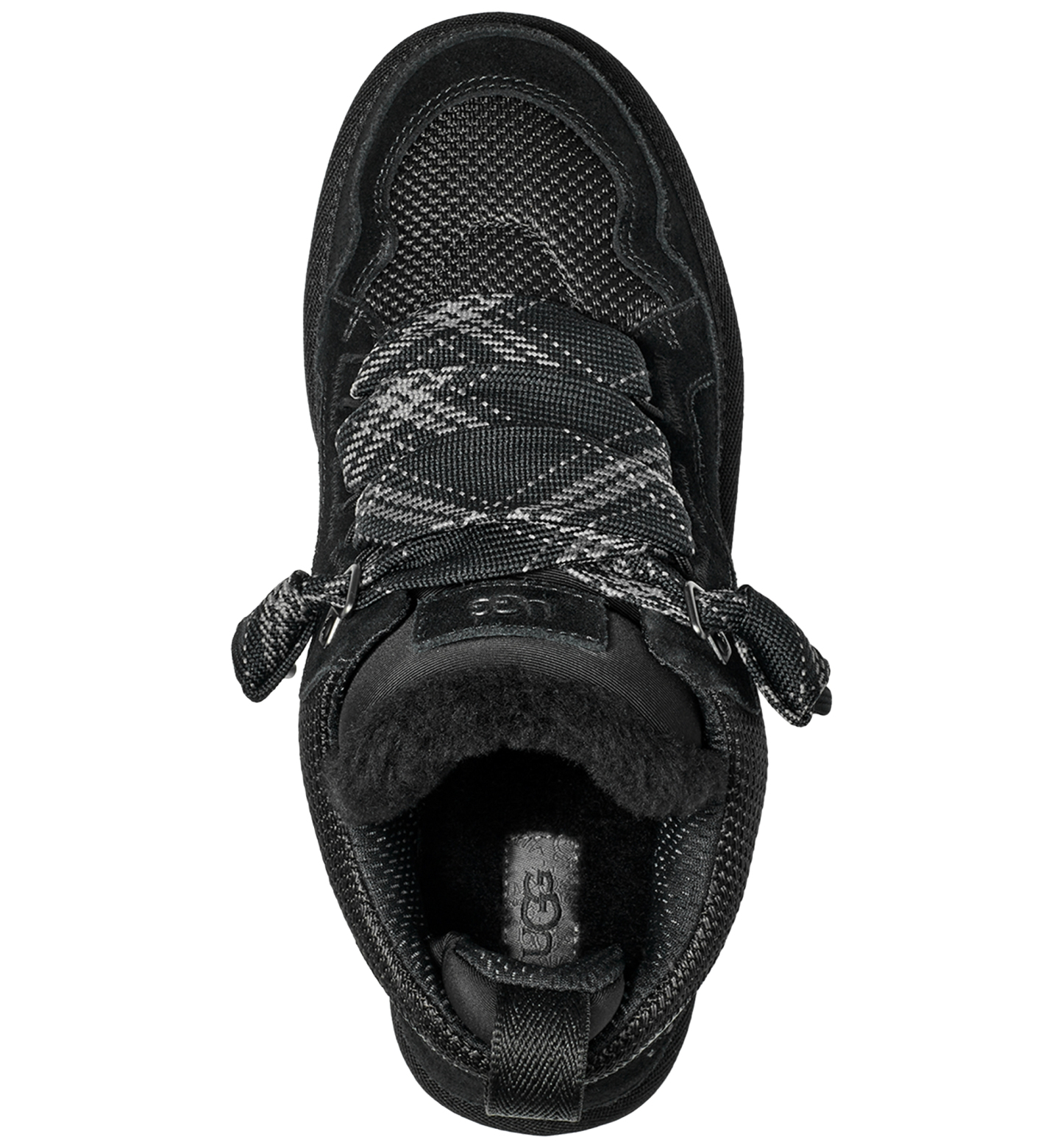 UGG® Women's Lowmel Lace-Up Sneaker Booties - Black