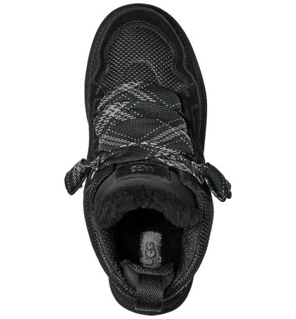 UGG® Women's Lowmel Lace-Up Sneaker Booties - Black