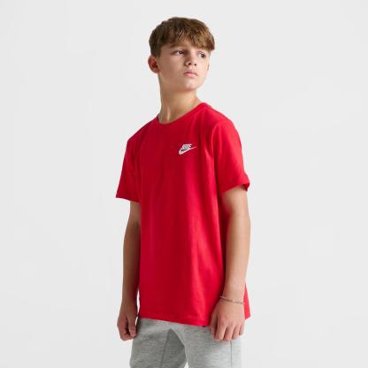 Big Kids' Nithtke Sportswear T-Shirt - University Red