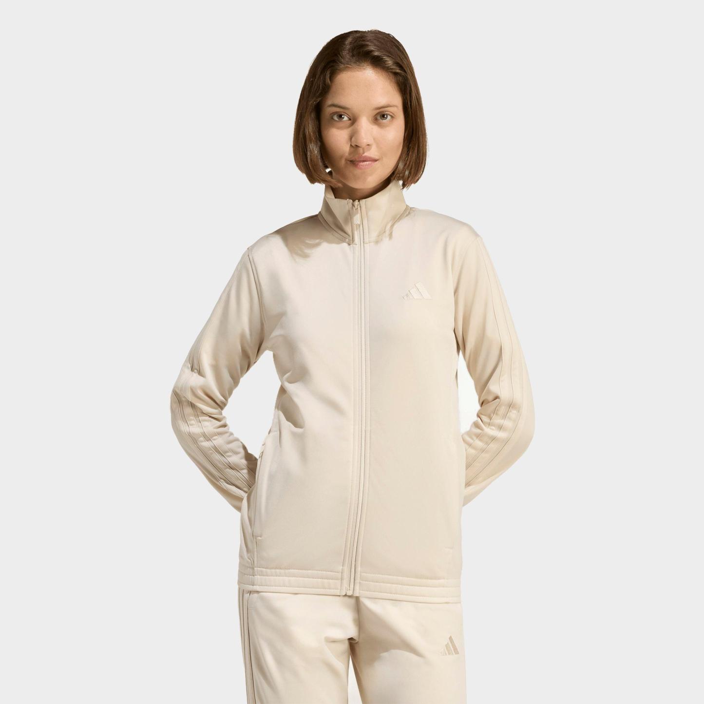 Women's adidas Sportswear DAYREADY Full-Zip Track Top - Crystal Linen