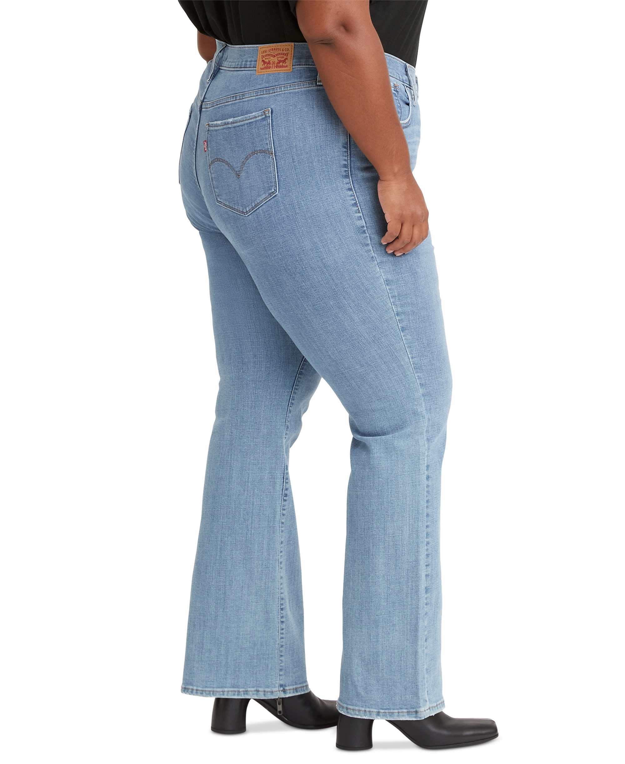 Levi's 315 Shaping Mid Rise Lightweight Bootcut Jeans - Lapis Topic
