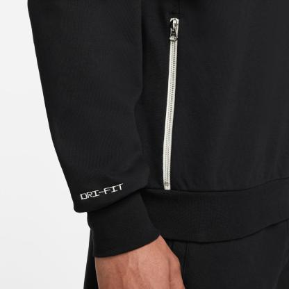 Men's Nithtke Dri-FIT Standard Issue Crewneck Sweatshirt - Black/Pale Ivory