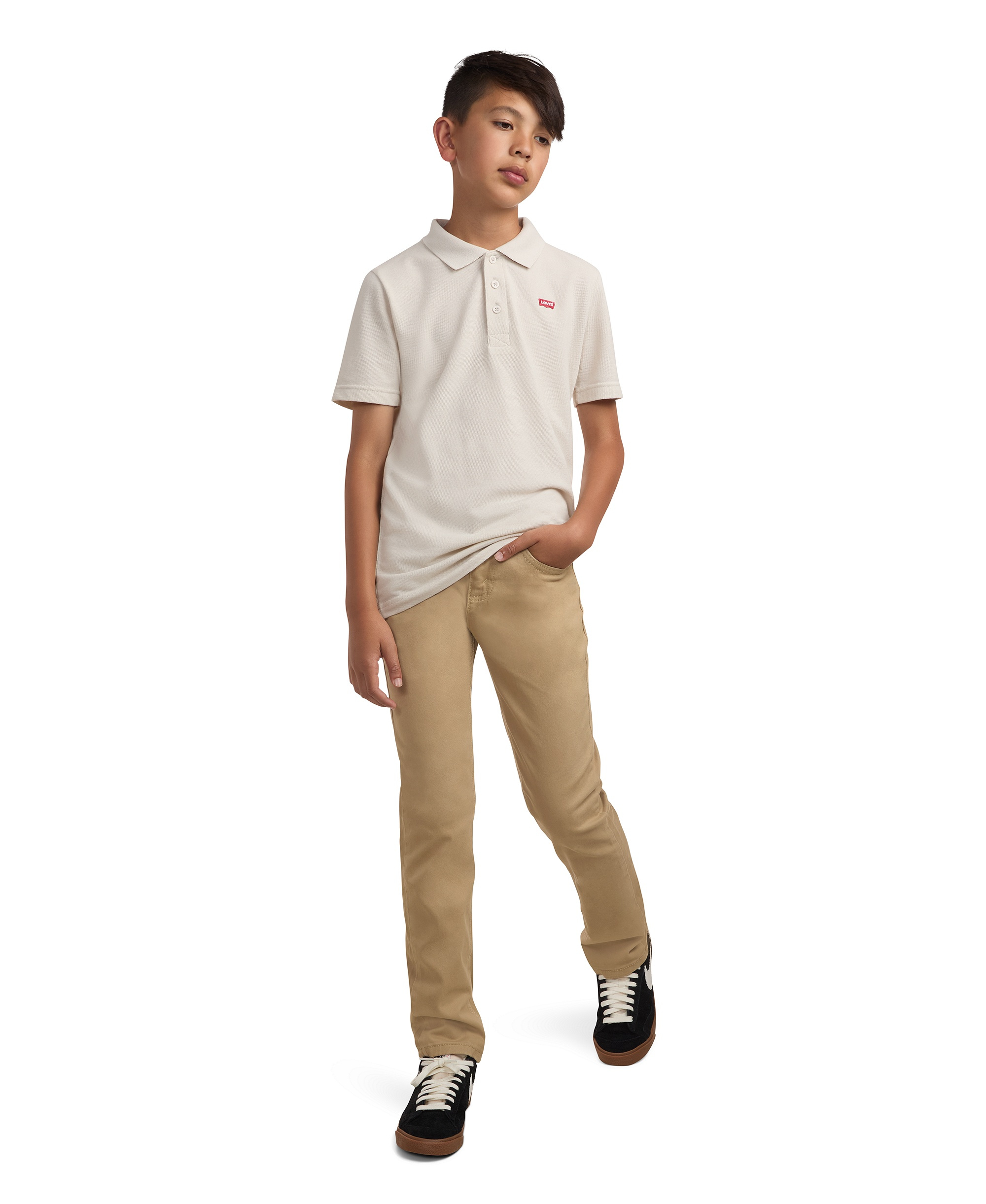 Levi's Boys' 8-20 511 Slim-Fit Sueded Pants - Harvest Gold