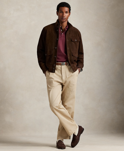 Polo Ralph Lauren Men's Classic-Fit Polo Shirt - Spring Wine Heather