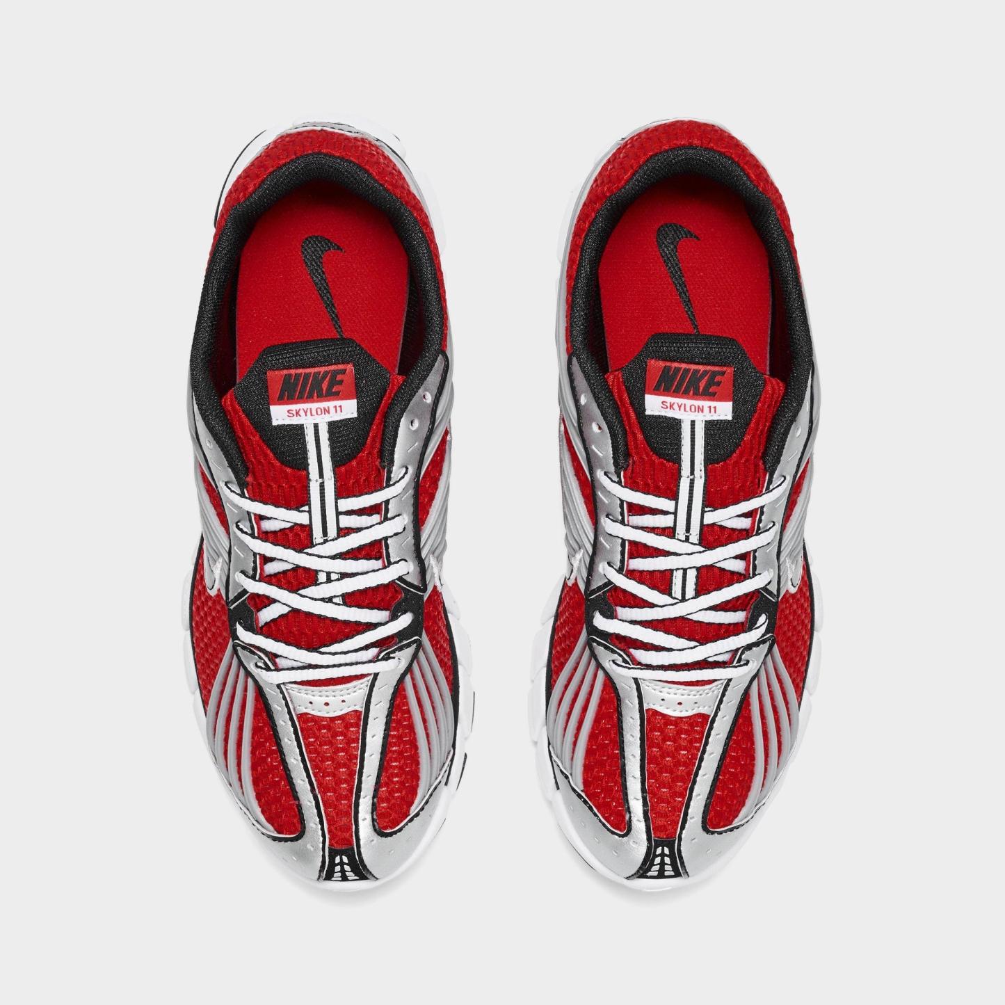 Women's Nithtke Zoom Skylon 11 Casual Shoes - University Red/Black/Metallic Silver - Top view