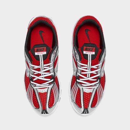 Women's Nithtke Zoom Skylon 11 Casual Shoes - University Red/Black/Metallic Silver - Top view
