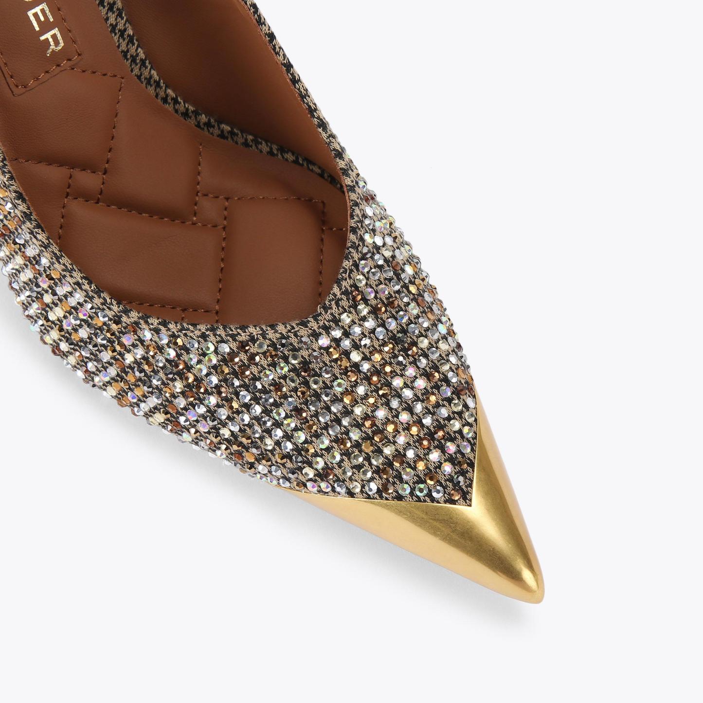 Kurt Geiger London Regent Point Court Heel - Beige - view 5