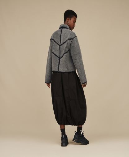 UGG Women's Ellison Fluff Shell Jacket - Charcoal Heather