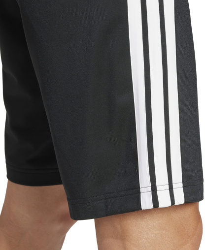 adidas Men's Three-Stripes 10" Tricot Shorts - Black/White