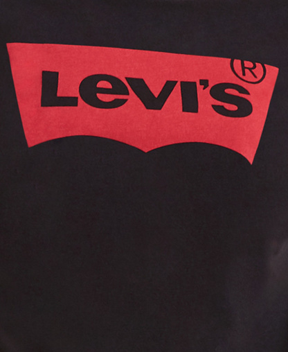 Levi's Women's Perfect Graphic Logo Cotton T-Shirt - Black