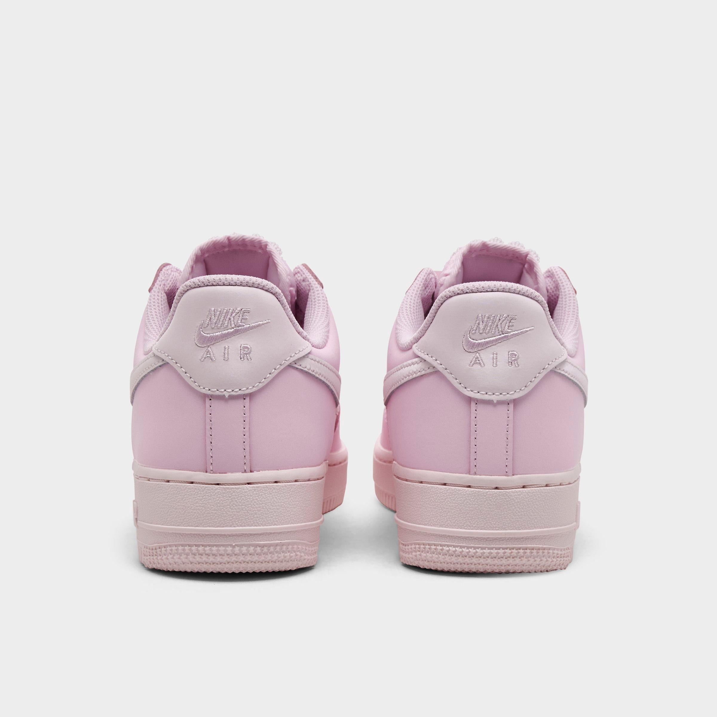 Women's Nithtke Air Force 1 Retro Premium Casual Shoes - Pink Foam/Pink Foam/Pearl Pink - Back view