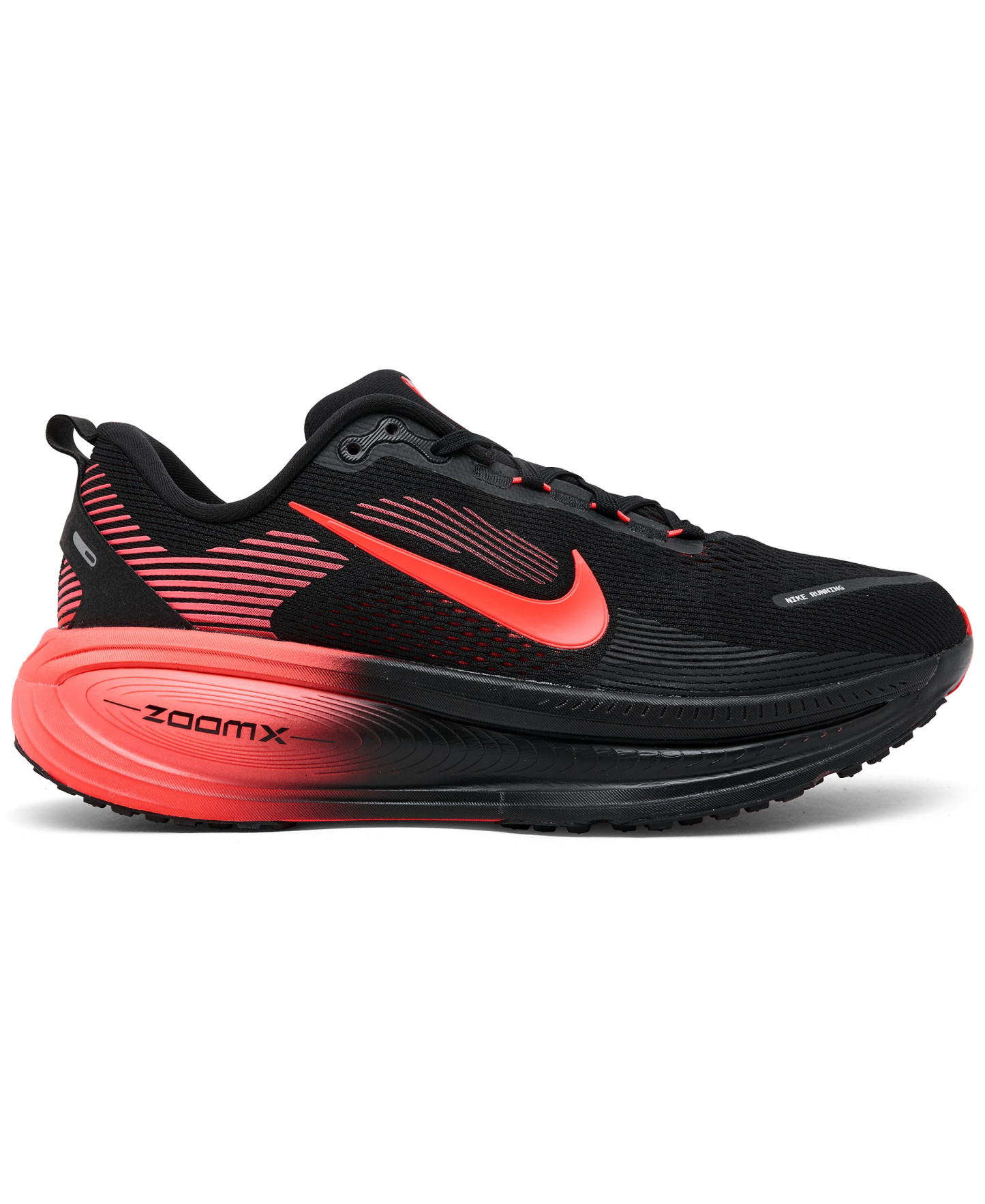 Nike Men's Vomero 18 Running Sneakers from Finish Line - Black,Bright Crimson