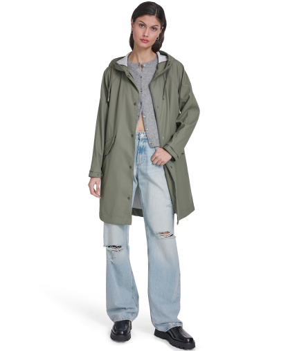 Levi's Women's Raglan Sleeve Rain Jacket - Sage