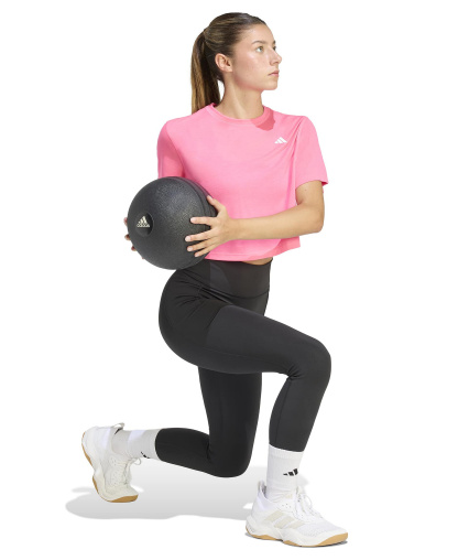 adidas Women's Train Essentials Boxy Workout T-Shirt - Lucid Pink