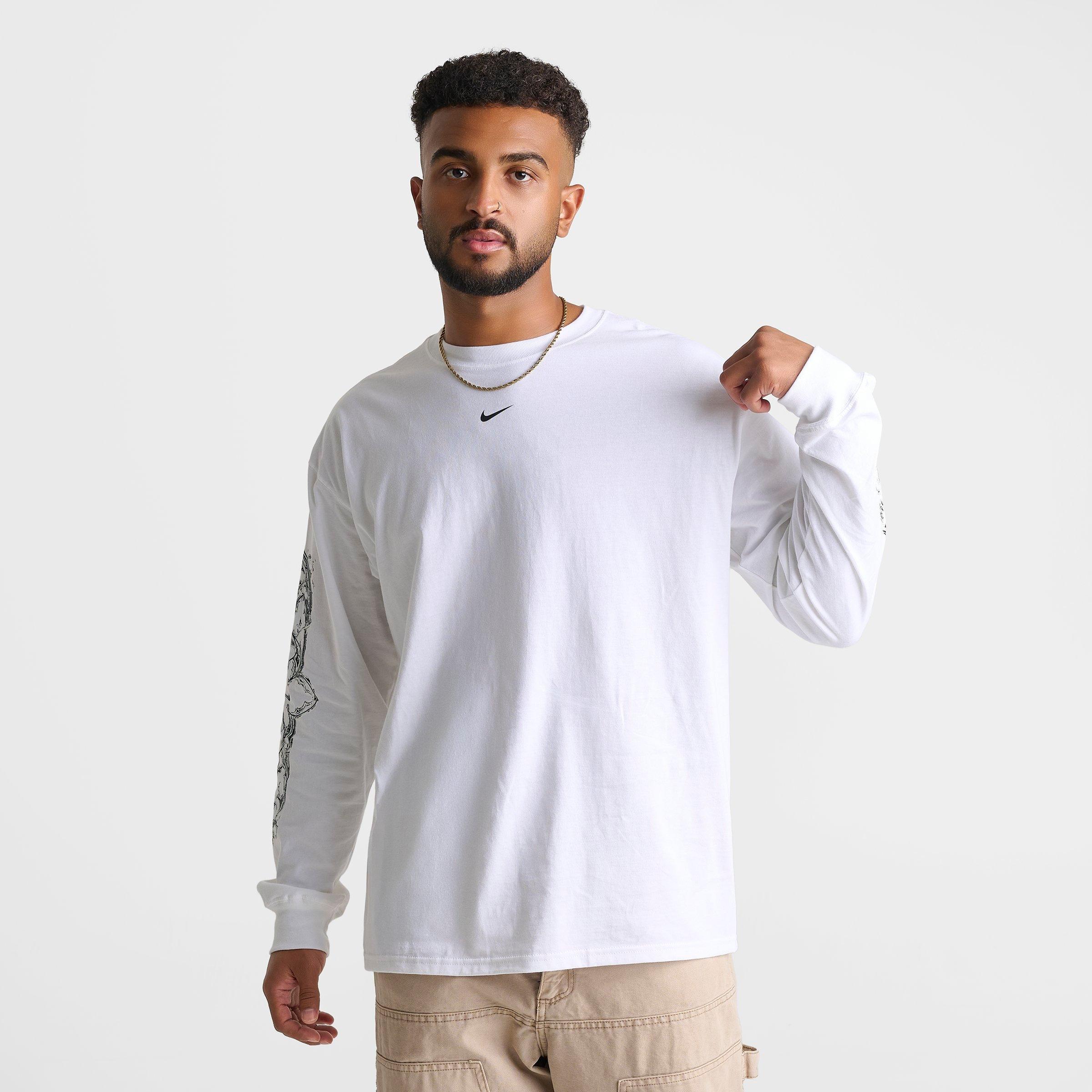 Men's Nithtke Sportswear Max 90 Neo Long-Sleeve T-Shirt - White
