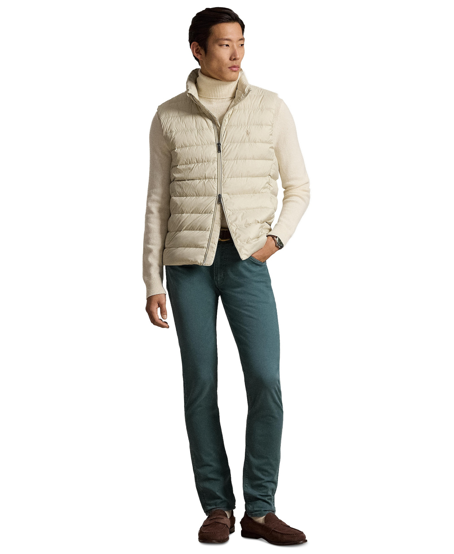 Polo Ralph Lauren Men's The Colden Packable Down Vest - Basic Sand