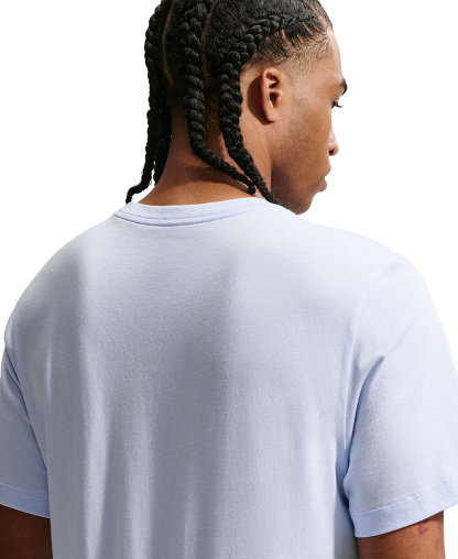 Nike Men's Futura Festival Graphic Cotton T-Shirt - Hydrogen Blue
