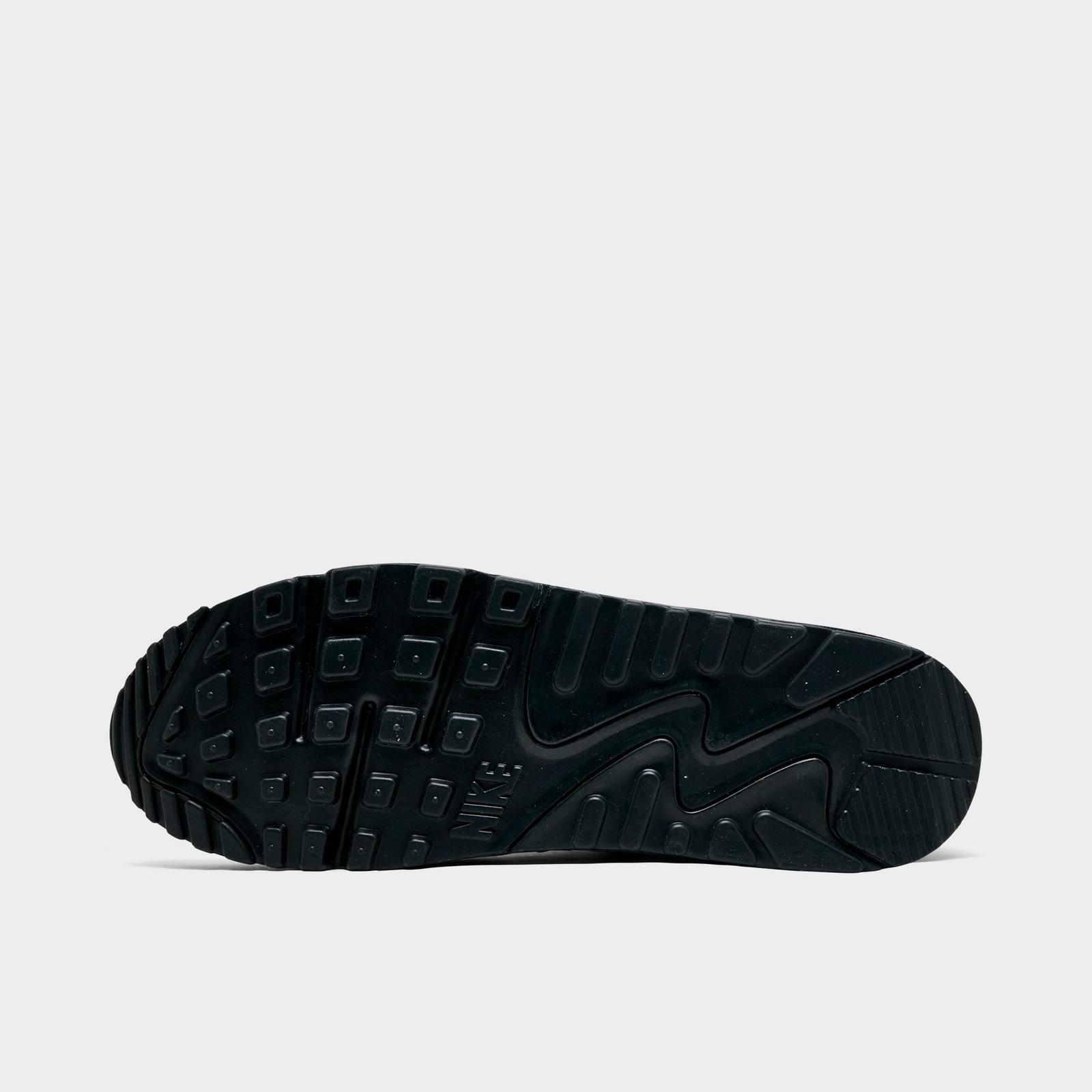 Men's Nike Air Max 90 Casual Shoes - Black/Buff Gold/Anthracite