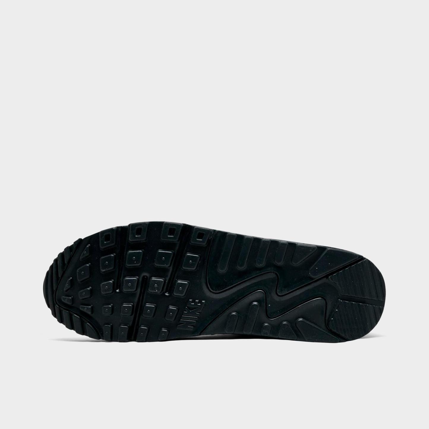 Men's Nike Air Max 90 Casual Shoes - Black/Buff Gold/Anthracite