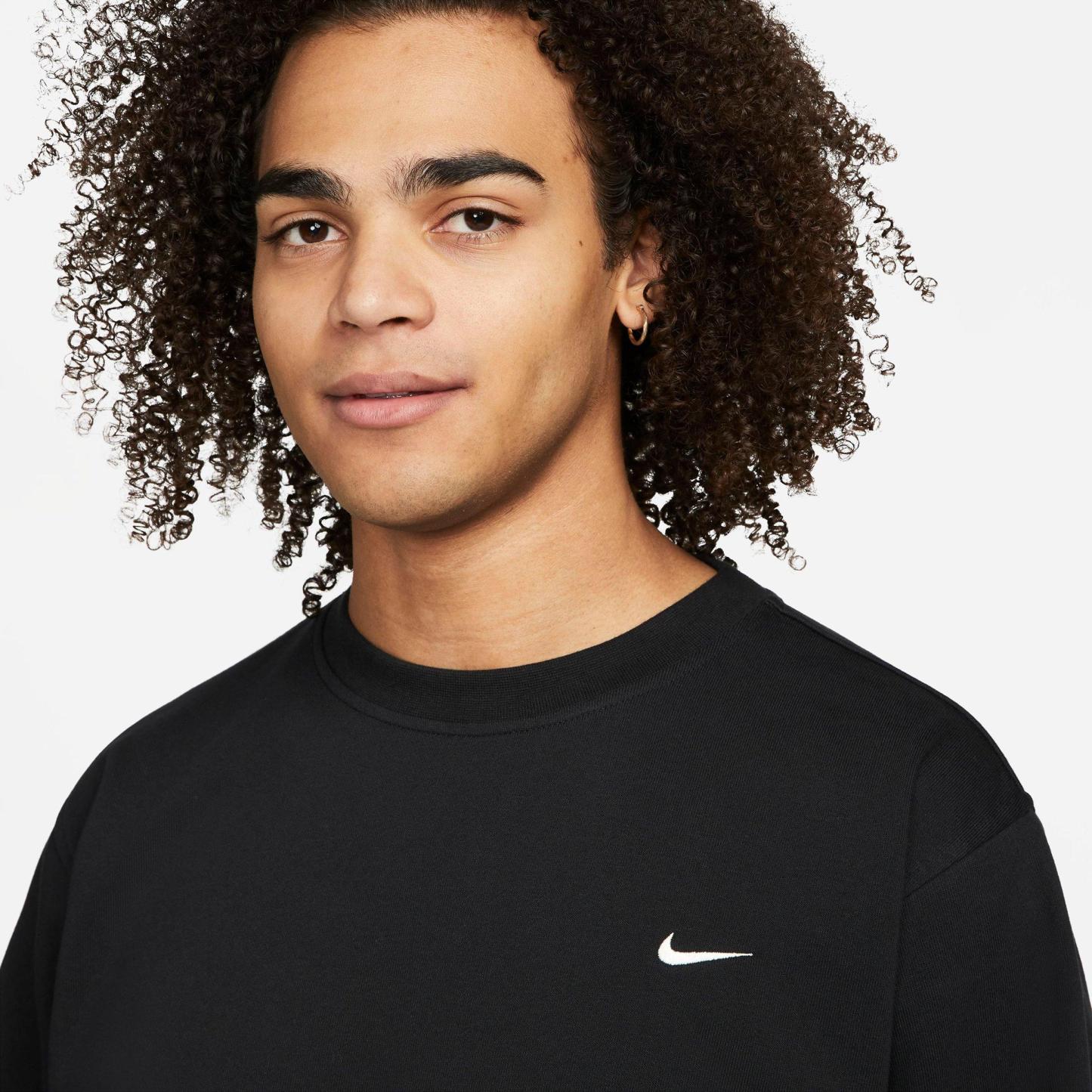 Men's Nithtke Dri-FIT Standard Issue Crewneck Sweatshirt - Black/Pale Ivory