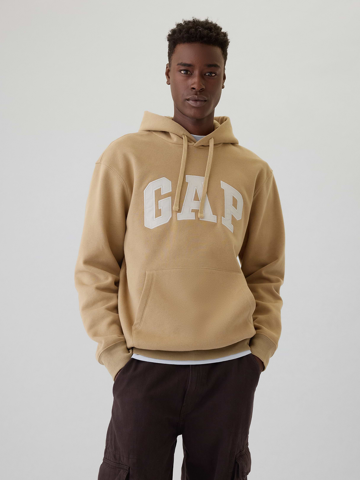 Adult VintageSoft Arch Logo Hoodie - Mojave
