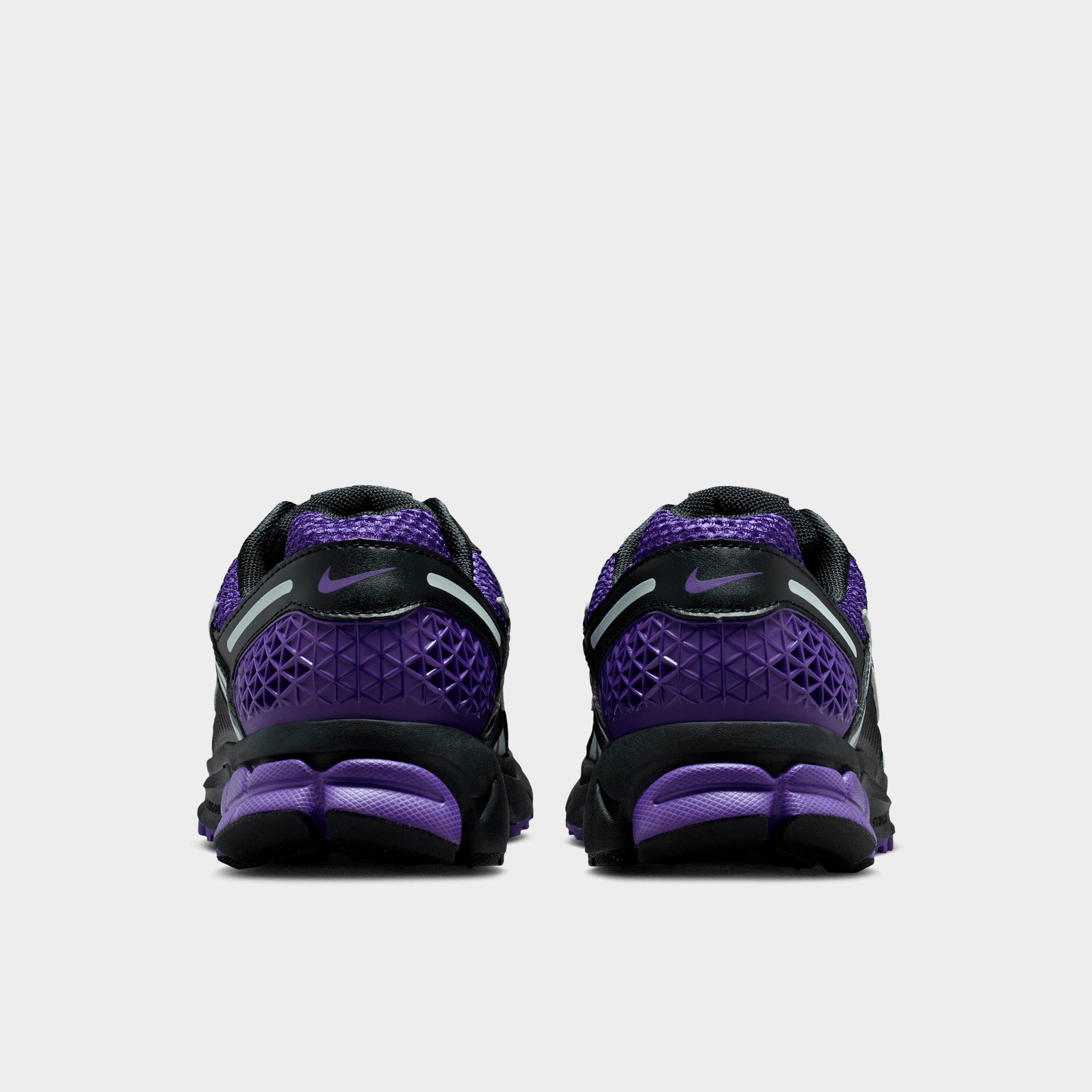 Women's Nithtke Zoom Vomero 5 Casual Shoes - Part 1 - Black/Court Purple/Hyper Grape/Black - Back view