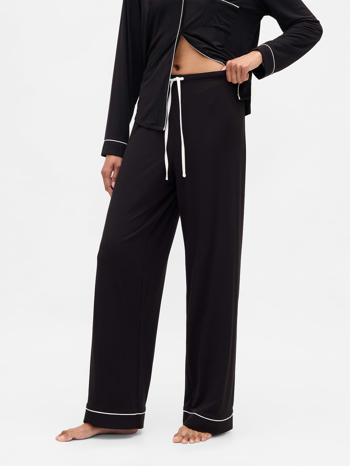 SoftMade Modal PJ Pants - Black