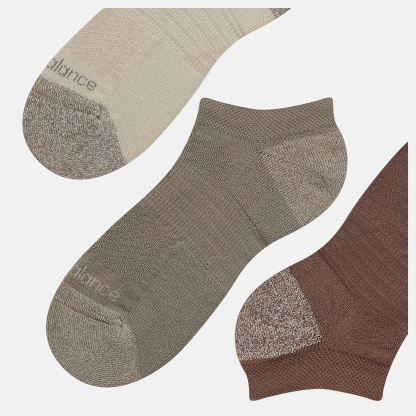 New Balance Active No Show Socks 3 Pack, LAS35206AS