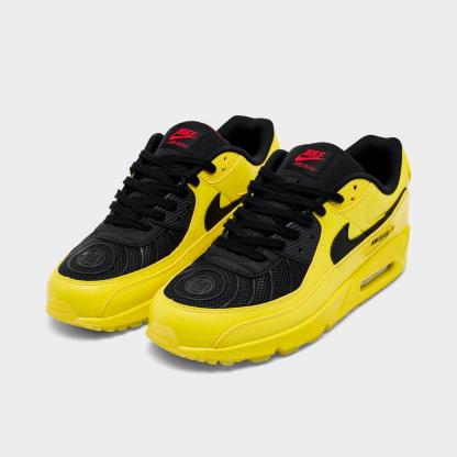 Men's Nike Air Max 90 SE Total 90 Casual Shoes - Zest/Black/Fire Red/Gym Red
