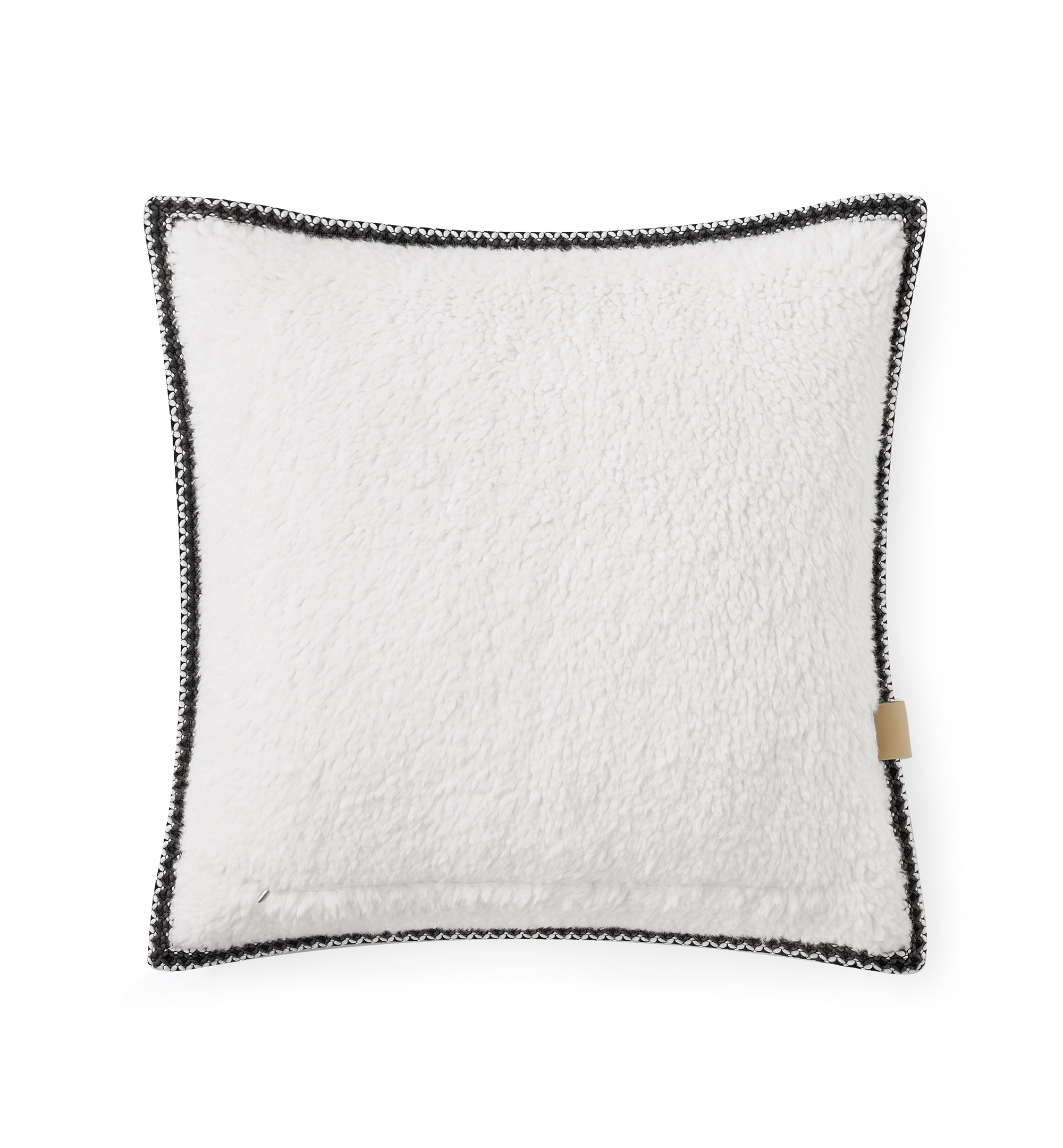 UGG® Kirkwood UGG Braid Decorative Pillow, 20" x 20" - Charcoal