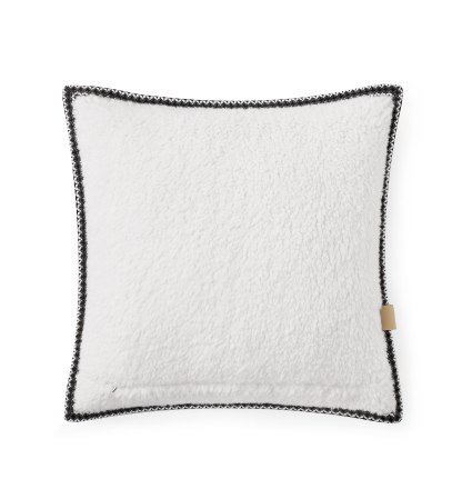 UGG® Kirkwood UGG Braid Decorative Pillow, 20" x 20" - Charcoal