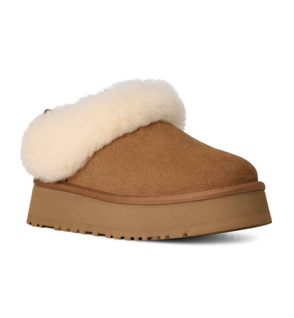 UGG® Women's Tazzelle Slip-On Slippers - Chestnut