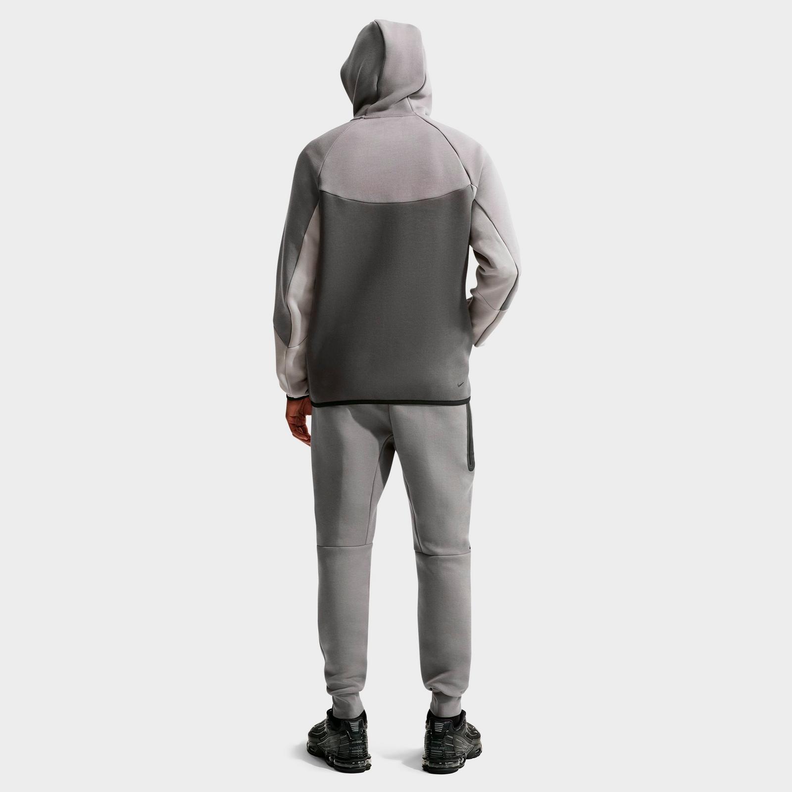 Men's Nike Tech Fleece Windrunner Full-Zip Hoodie - Black/Black (HV0949-018)