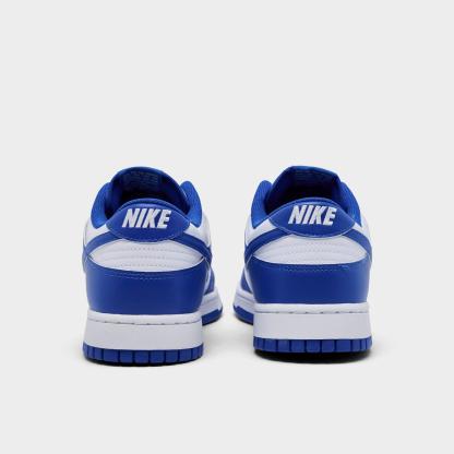 Men's Nithtke Dunk Low Retro Casual Shoes - Part 2 - White/Hyper Royal - Back view