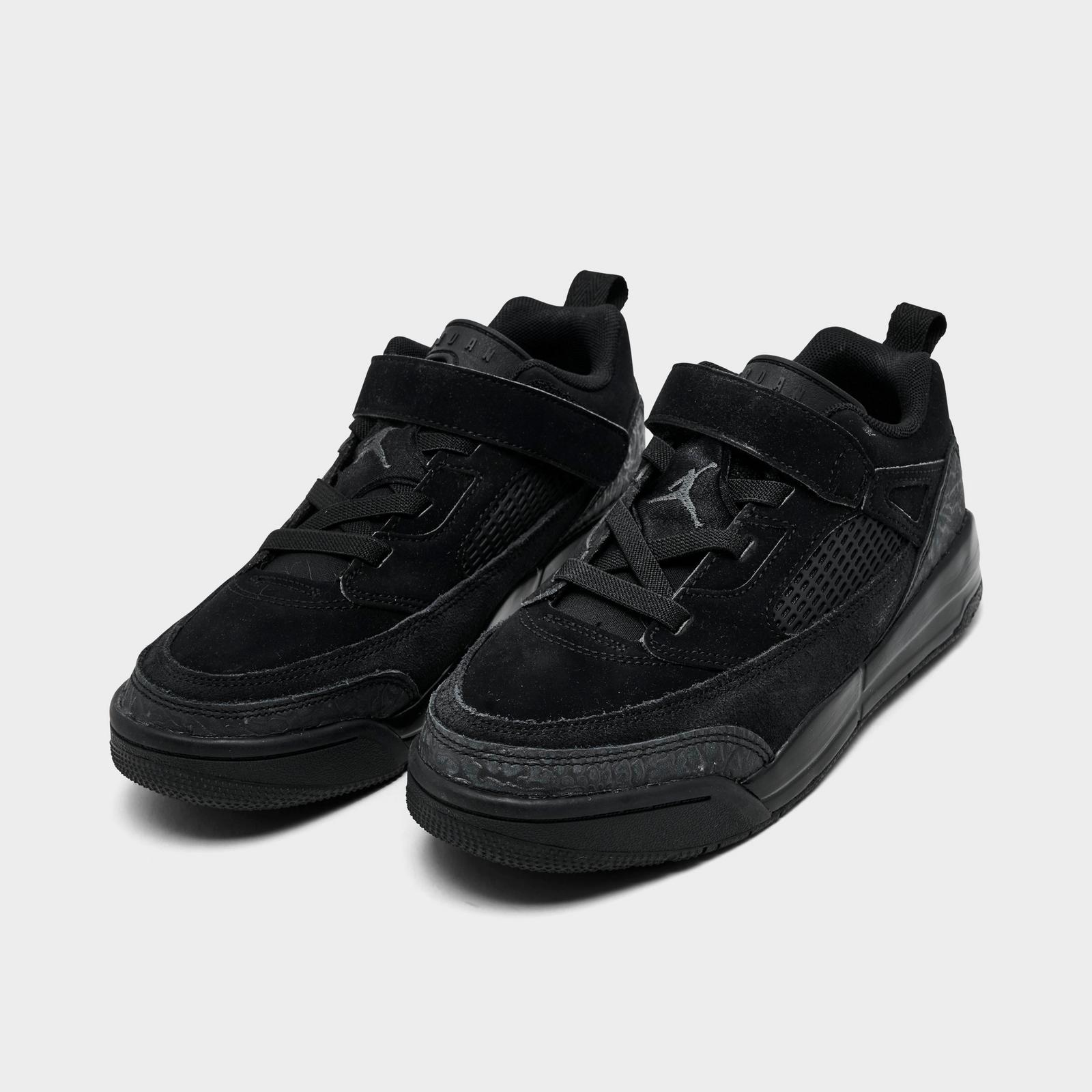 Little Kids' Jordan Spizike Low Casual Shoes - Black/Black/Anthracite - view 2
