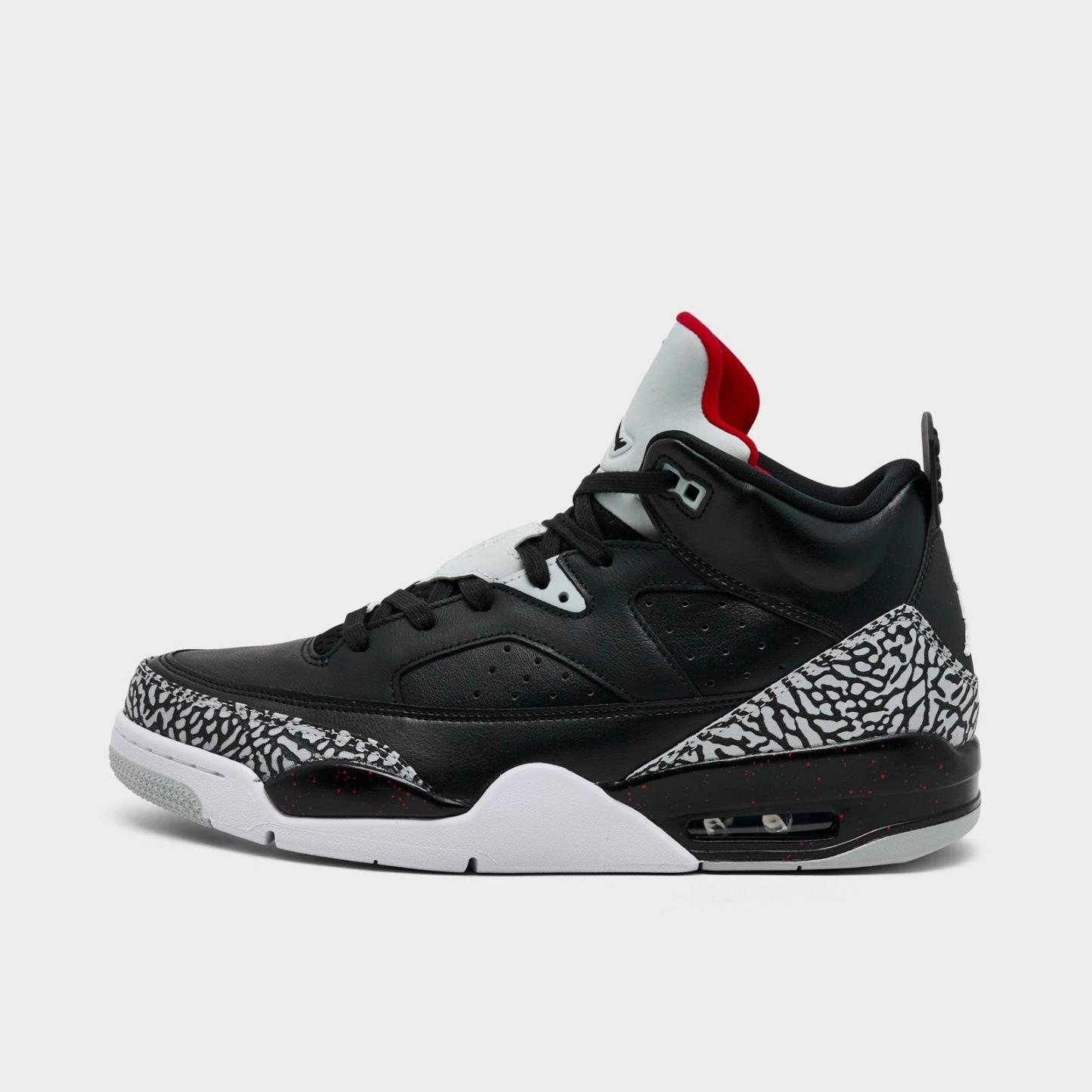 Men's Air Jordan Son of Mars Low Casual Shoes - Black/University Red/Grey Mist - view 1