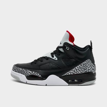 Men's Air Jordan Son of Mars Low Casual Shoes - Black/University Red/Grey Mist - view 1