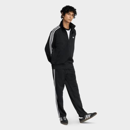 Men's adidas Originals adicolor Sport Firebird Full-Zip Track Jacket - Black