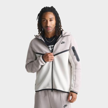 Men's Nithtke Tech Fleece Windrunner Full-Zip Hoodie - Part 1 - College Grey/Light Bone