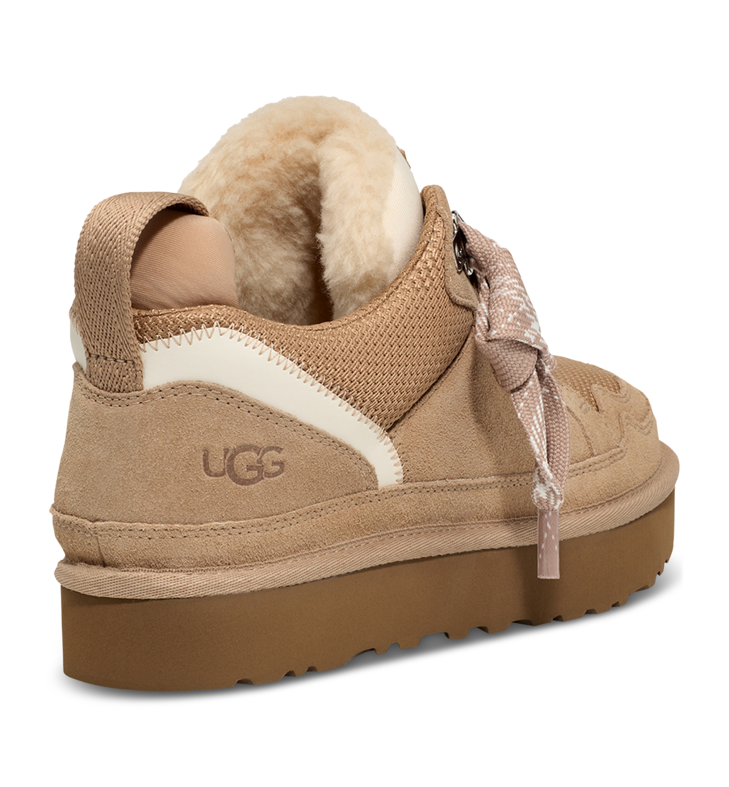 UGG® Women's Lowmel Lace-Up Sneaker Booties - Sand