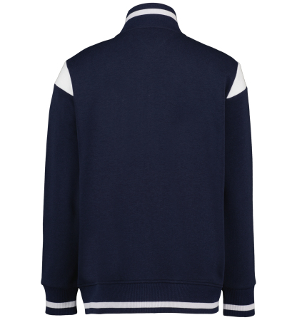 Tommy Hilfiger Boys' 2T-7 Collegiate Varsity Zip-Front Jacket - Navy Blazer