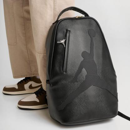Jordan 6 Rings Sole Tread Backpack - Black - view 2