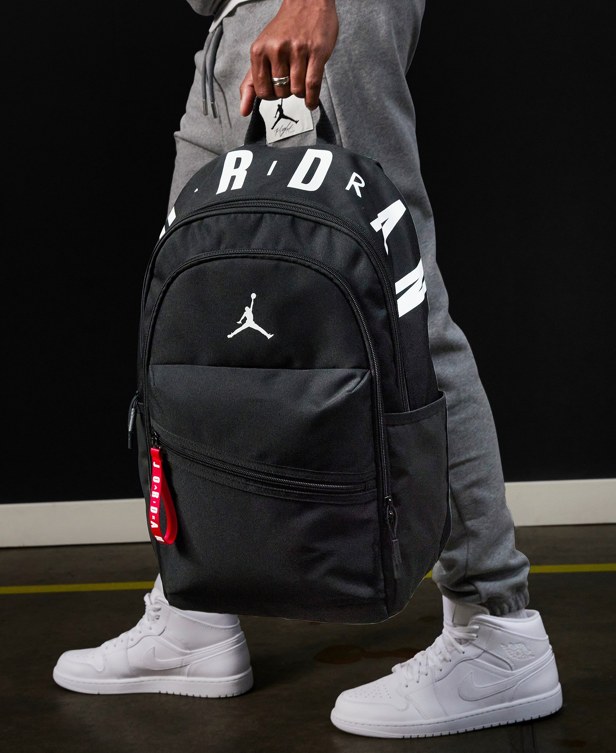 Jordan Air Patrol School Backpack - Black
