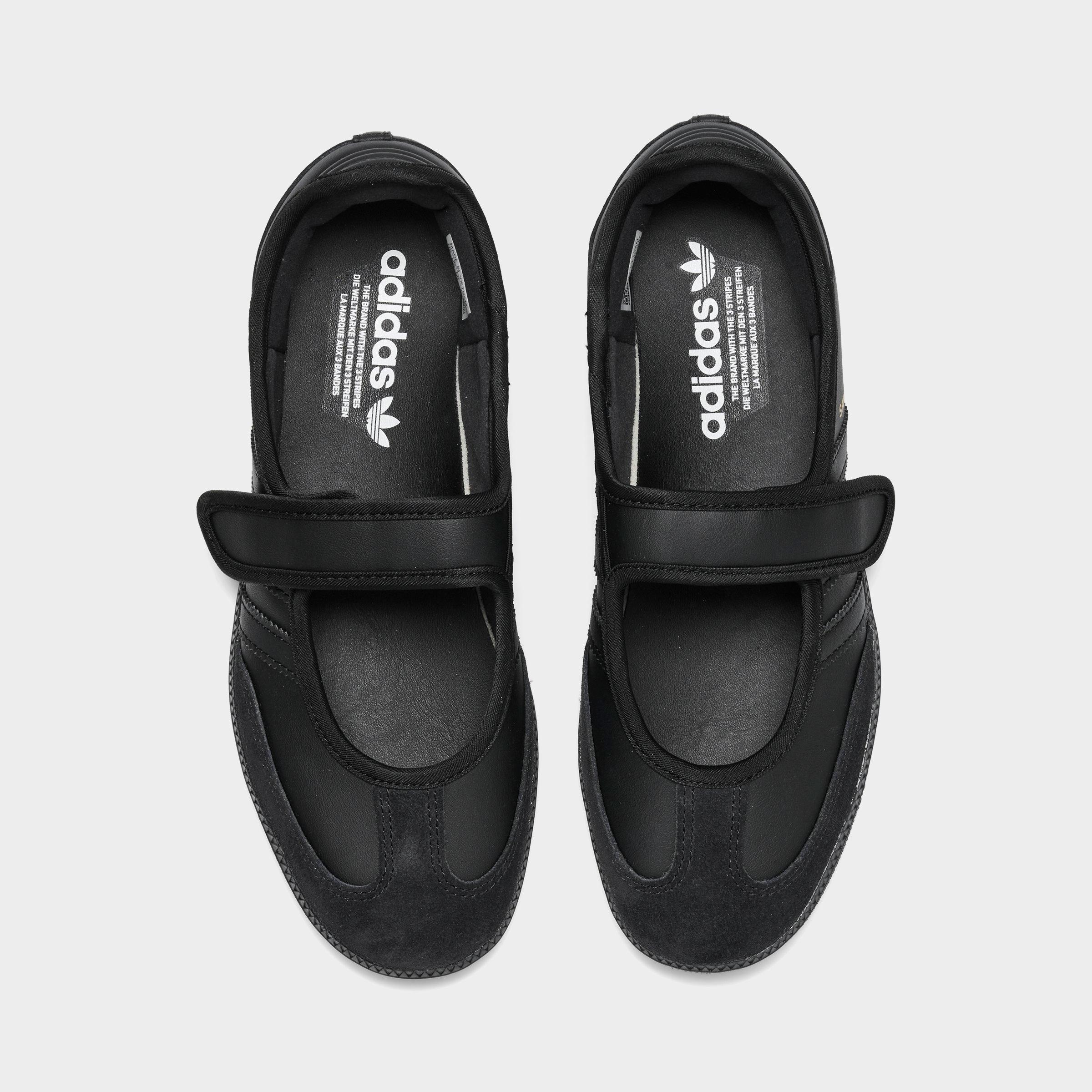 Women's adidas Originals Samba Jane Casual Shoes - Part 2 - Core Black/Core Black/Core Black - Top view