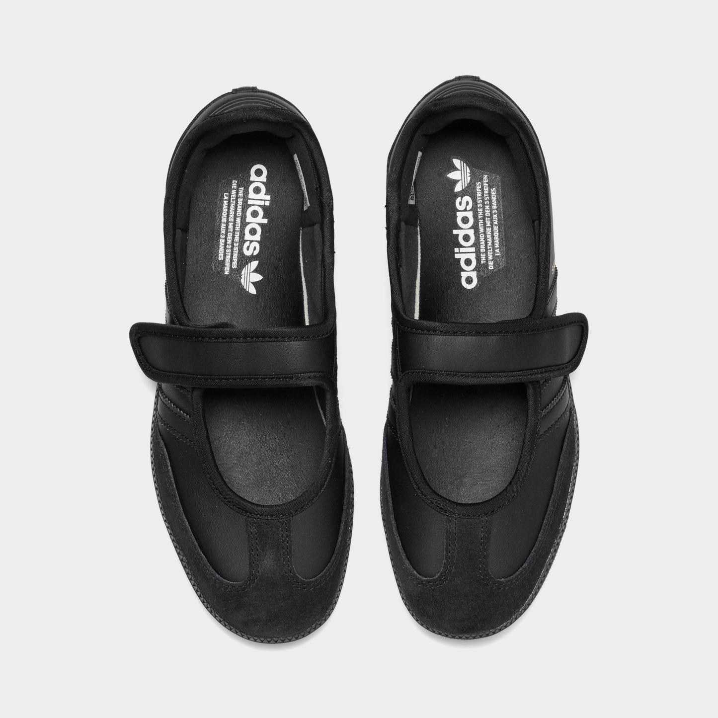 Women's adidas Originals Samba Jane Casual Shoes - Part 2 - Core Black/Core Black/Core Black - Top view