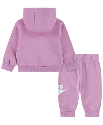 Nike Baby Boys' and Girls' Club Fleece Hoodie and Pants, 2-Piece Set - Pink Rise