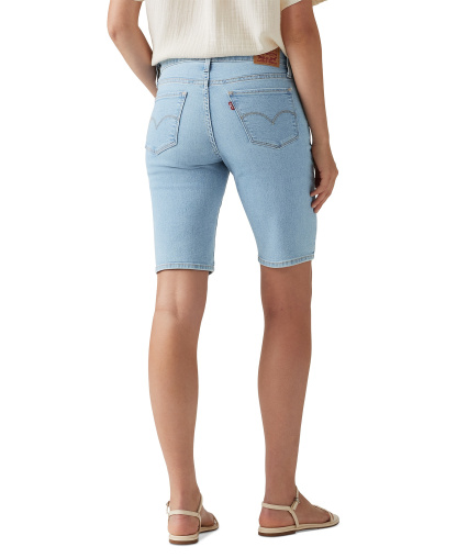 Levi's Women's Mid-Rise Shaping Bermuda Shorts - Double Duty