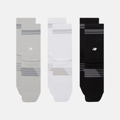 New Balance Pro Run Crew Socks 3 Pack, LAS35102AS1